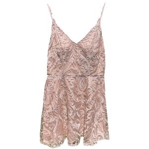 NWT Shimmer Lace Dress
